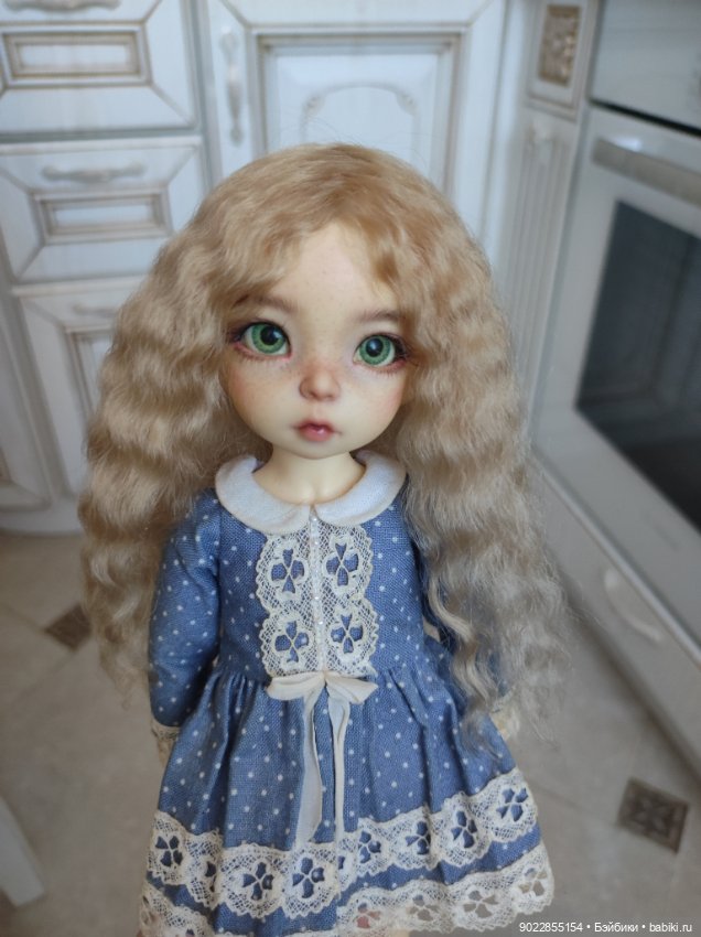 Продам очень красивый паричок из локонов козочки размер 6-7 (фото 5)