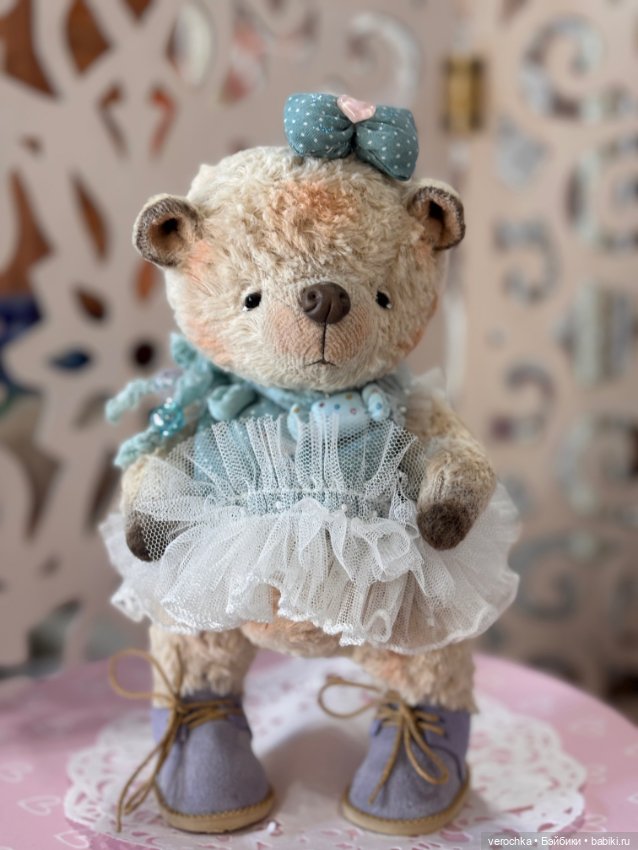 Мишка Тедди коллекционная (фото 5)