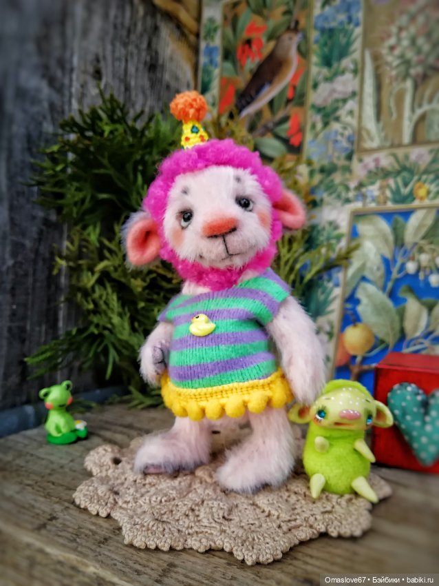 Овечка Ове-ове девочка — Авторские игрушки (фото 7)