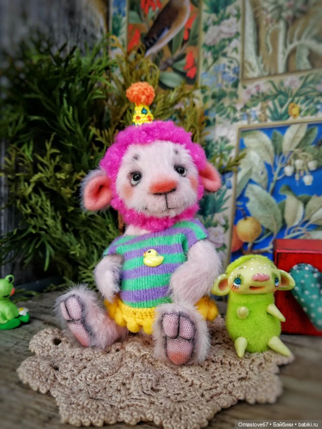Овечка Ове-ове девочка — Авторские игрушки (фото 2)