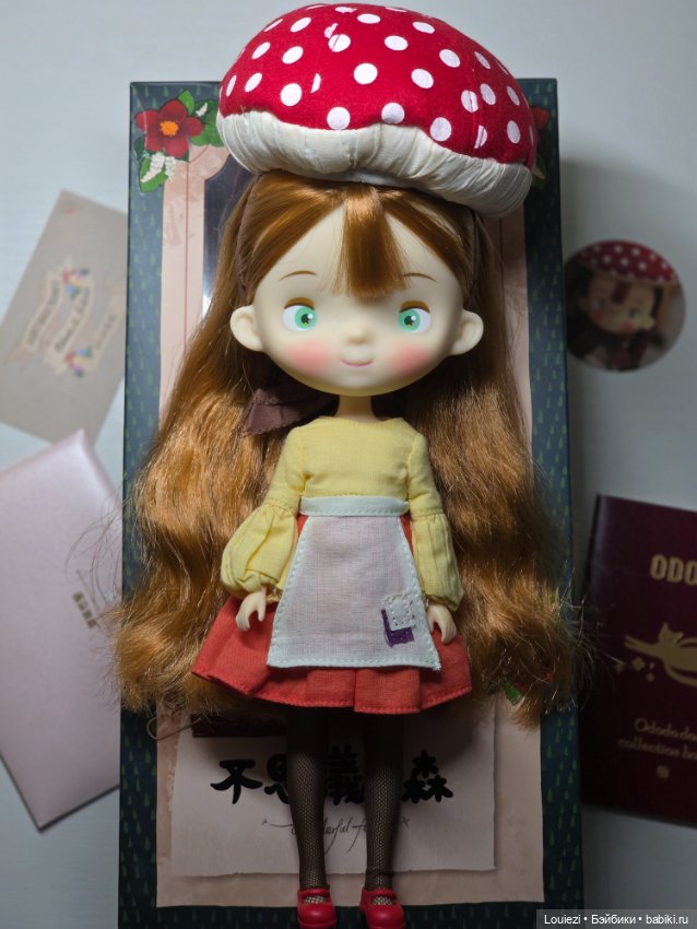 Ododo грибочек мухомор — Азиатские куклы (фото 3)