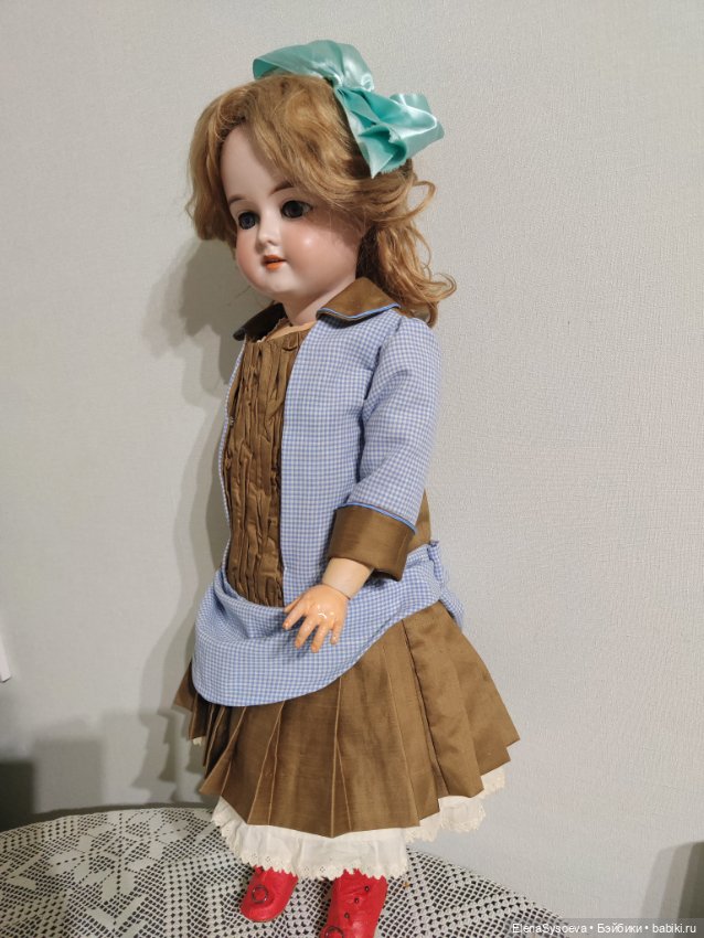 Платье для антикварной куклы (фото 4)
