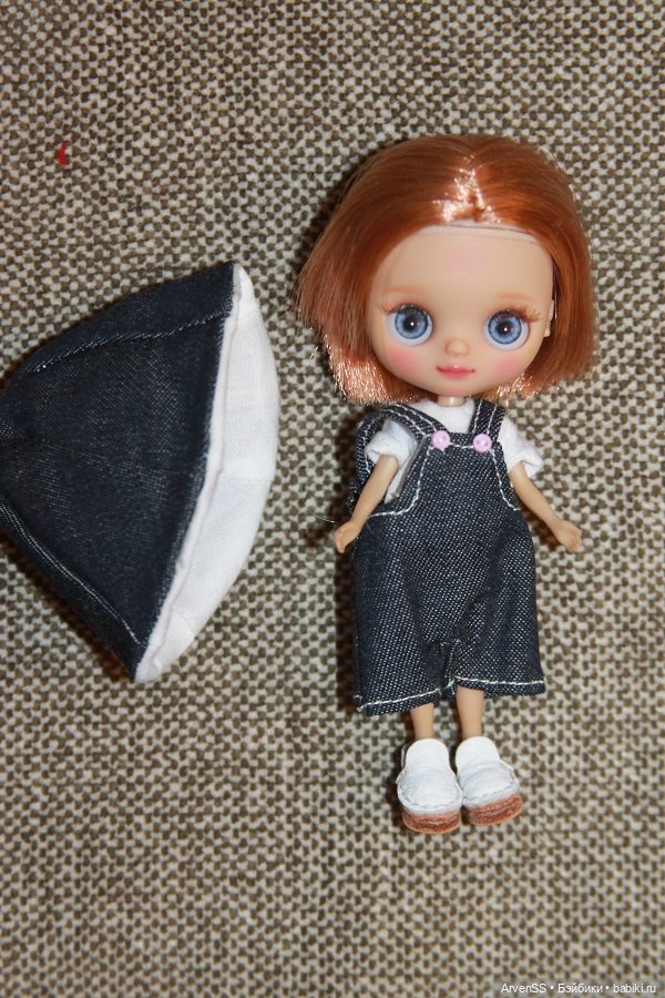 Кастом мини Blythe от Hasbro (фото 2)