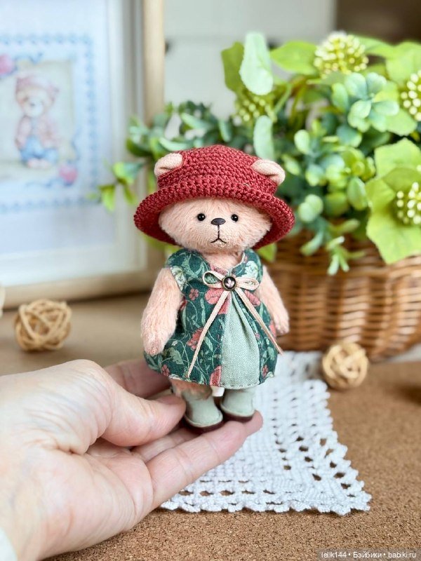 Мишка-малышка Клэр (рост 11 см)