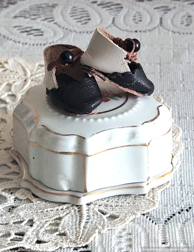 Туфли для антикварной куклы (фото 2)