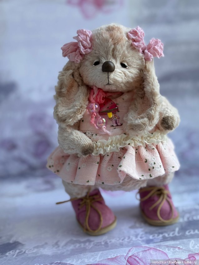 Кролик тедди — Авторские игрушки (фото 2)