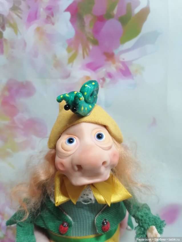 Крейзи мужчина с улиткой — Авторские куклы (фото 6)