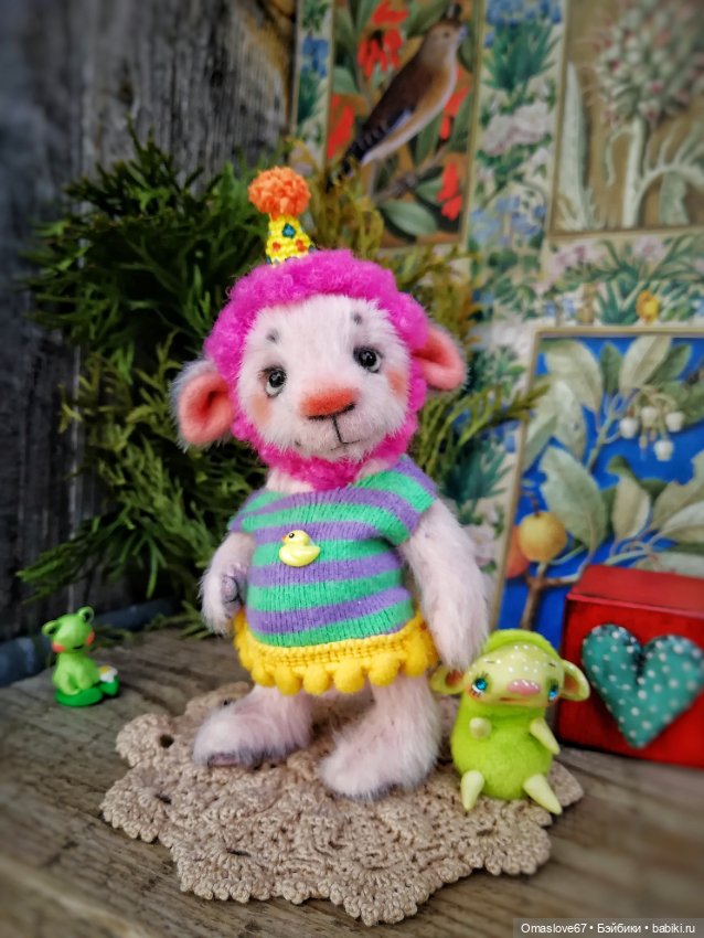 Овечка Ове-ове девочка — Авторские игрушки (фото 4)