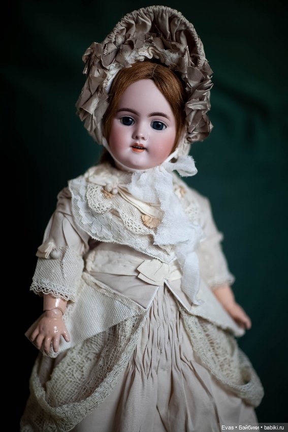 Боннет для антикварной куклы (фото 4)