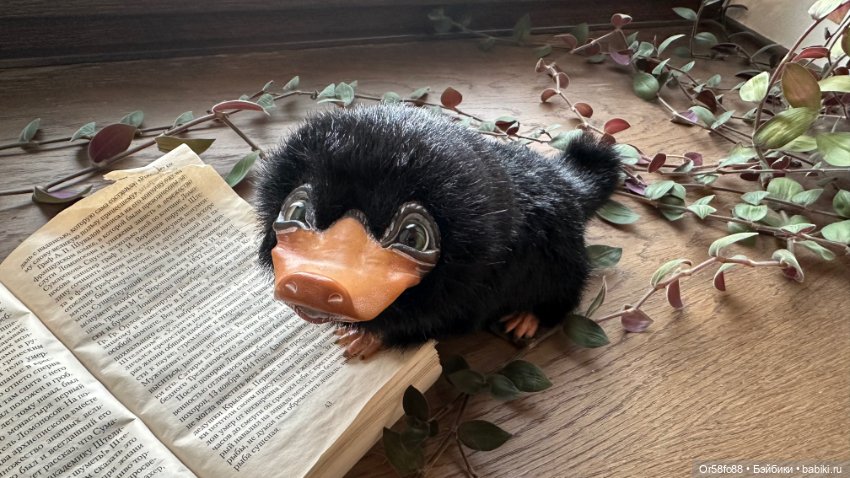 Авторская игрушка Нюхлер (Нюхль, англ. Niffler) (фото 7)