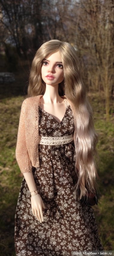 Длинный парик сложного градиентного окрашивания ОГ 11,5-12 см (фото 7)