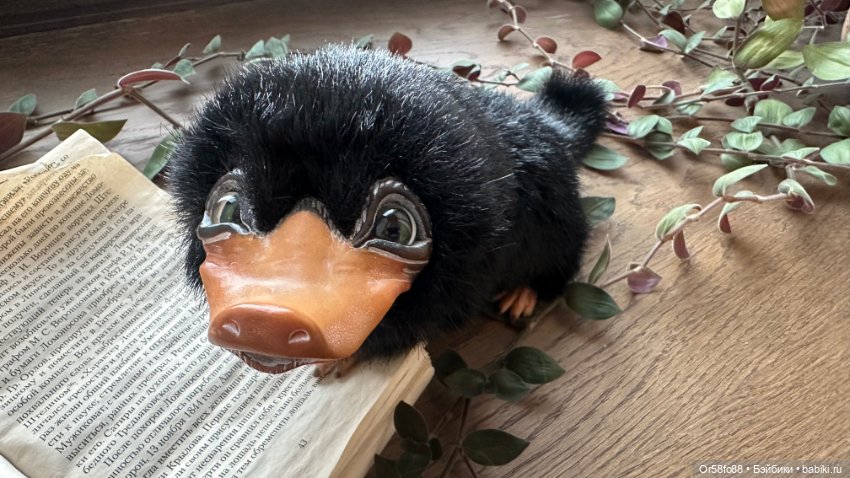 Авторская игрушка Нюхлер (Нюхль, англ. Niffler) (фото 5)