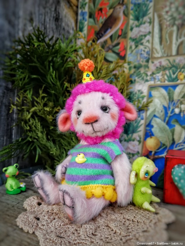 Овечка Ове-ове девочка — Авторские игрушки (фото 5)