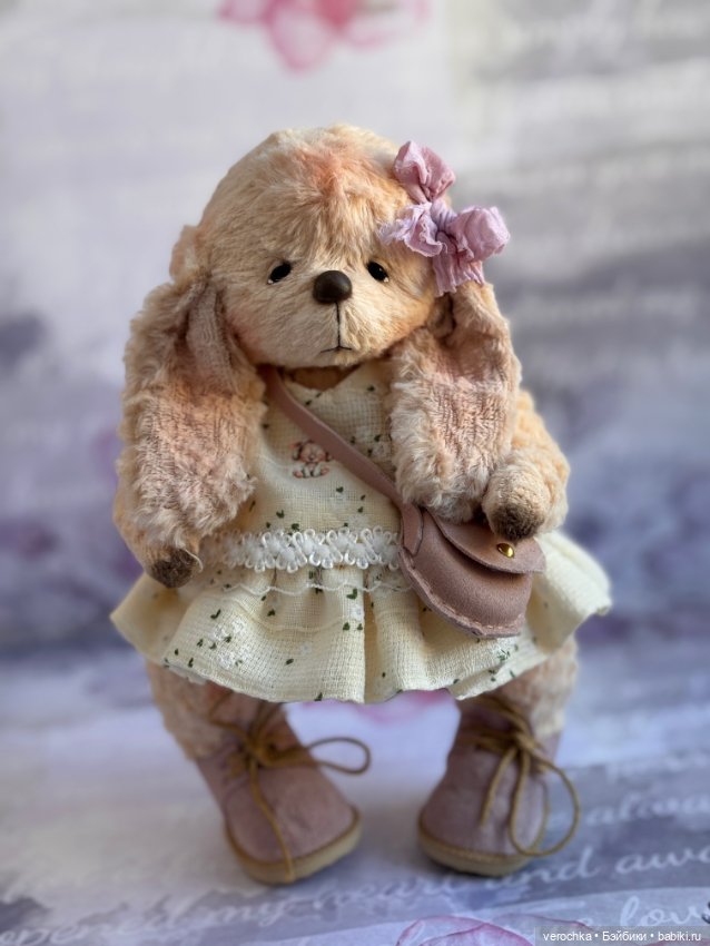Зайка тедди — Авторские игрушки (фото 5)