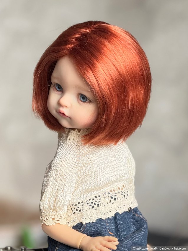 Паричок каре для Паолы — Парики и волосы (мохер) для кукол (фото 5)