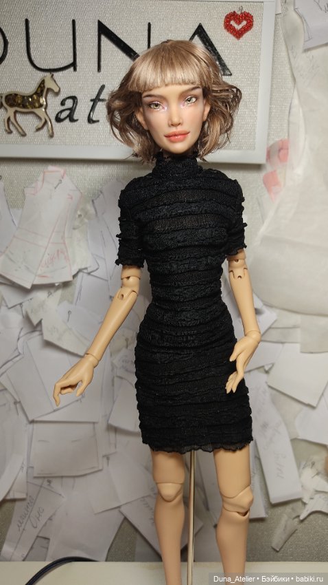 Маленькое чёрное платье — Одежда для BJD