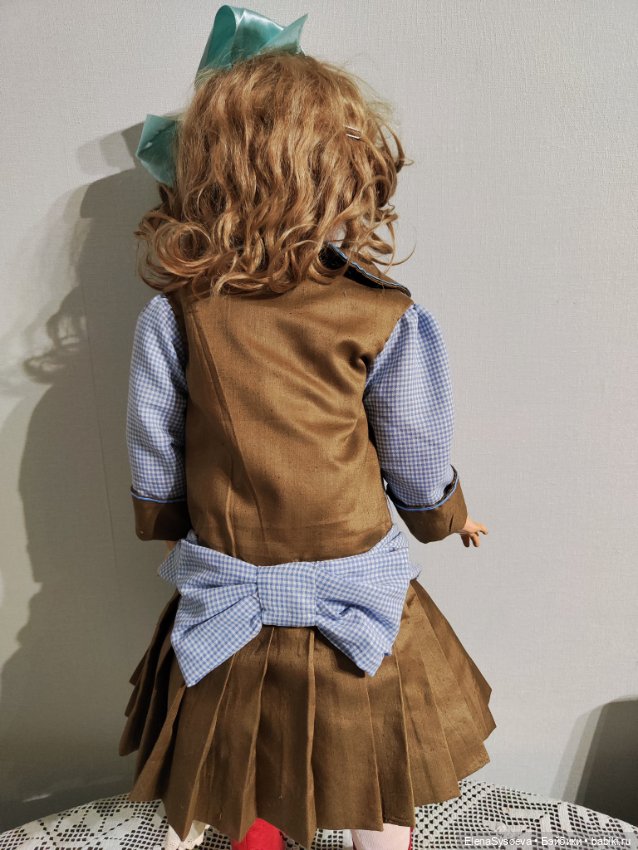 Платье для антикварной куклы (фото 3)