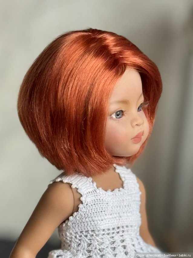 Паричок каре для Паолы — Парики и волосы (мохер) для кукол (фото 4)