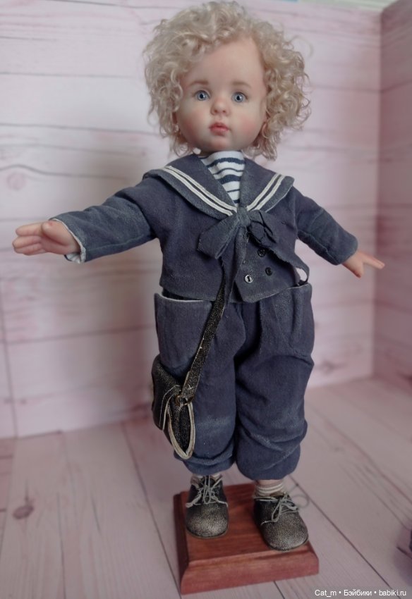 Морячок Л.Овчинниковой — Авторские куклы (фото 3)