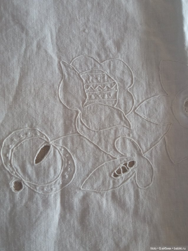 Очаровательная винтажная салфетка для кукольного интерьера и фотосессий (фото 4)