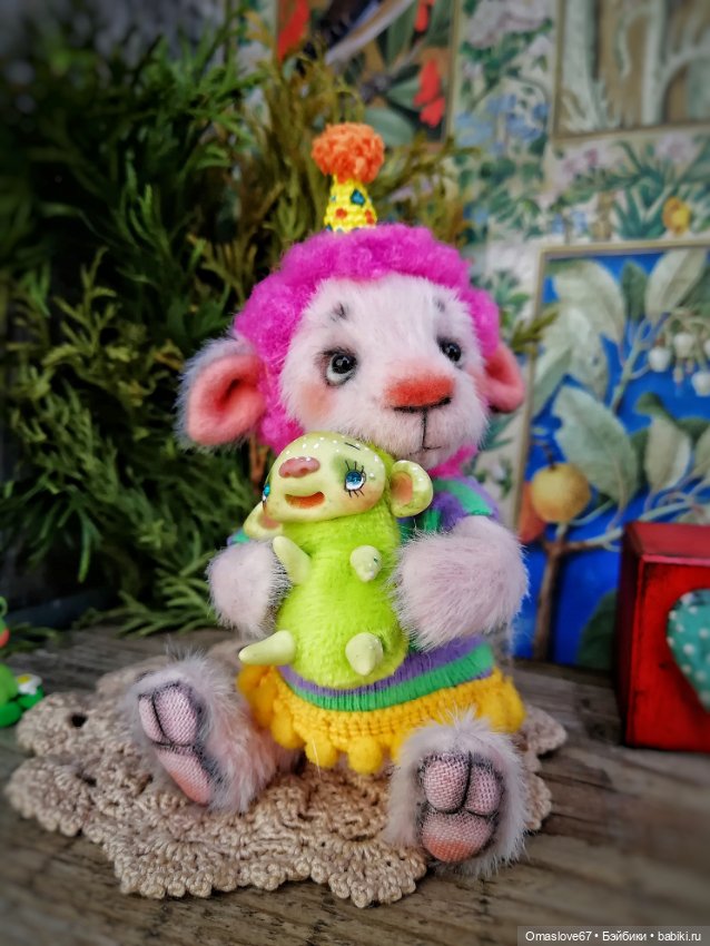 Овечка Ове-ове девочка — Авторские игрушки (фото 10)