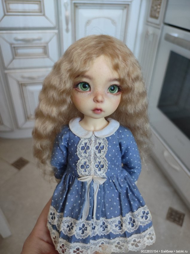 Продам очень красивый паричок из локонов козочки размер 6-7 (фото 6)