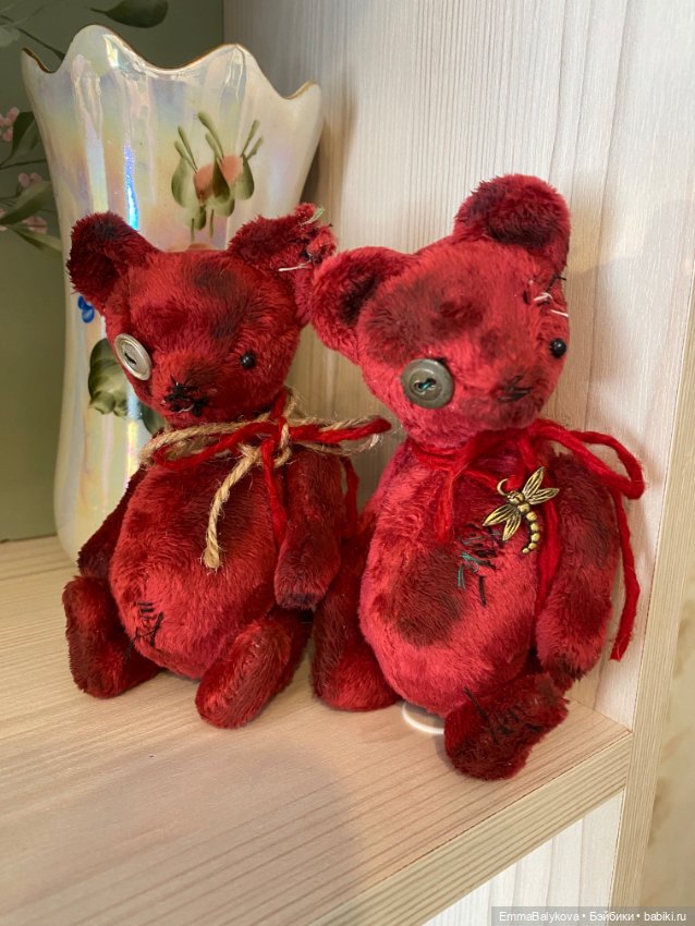 Вишнёвые Мишки♥️ — Авторские игрушки (фото 3)