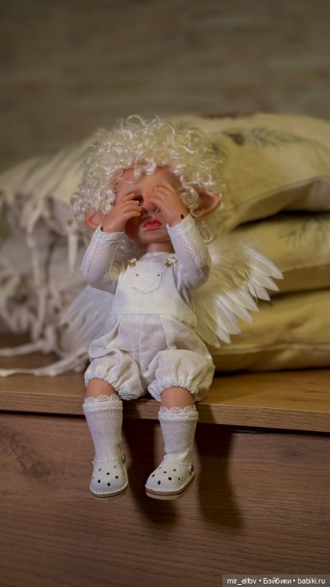 Эльф-ангел Тилли — Авторские куклы (фото 5)