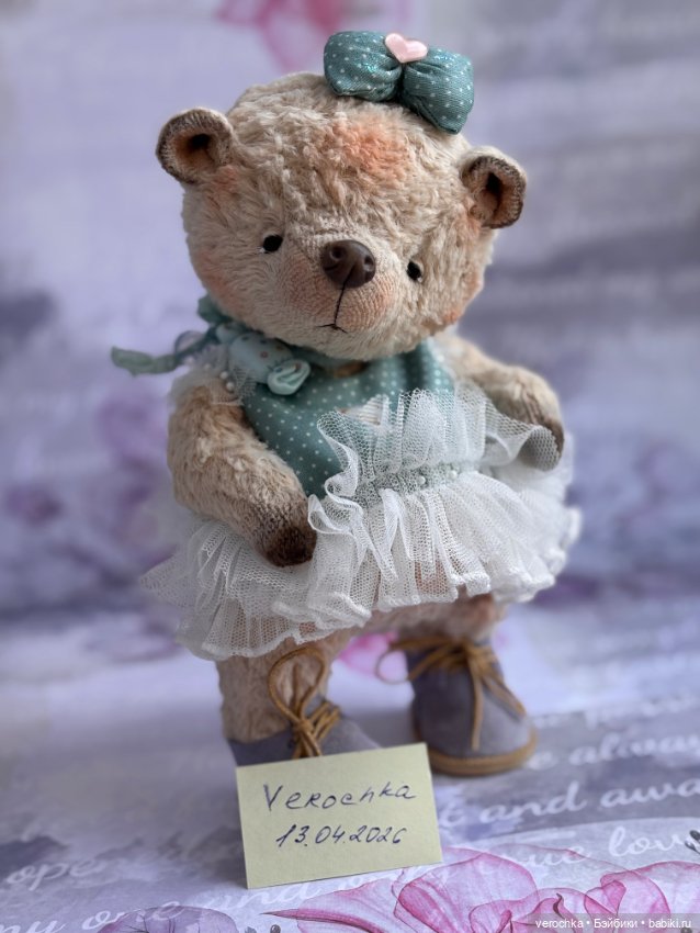 Мишка Тедди коллекционная (фото 3)