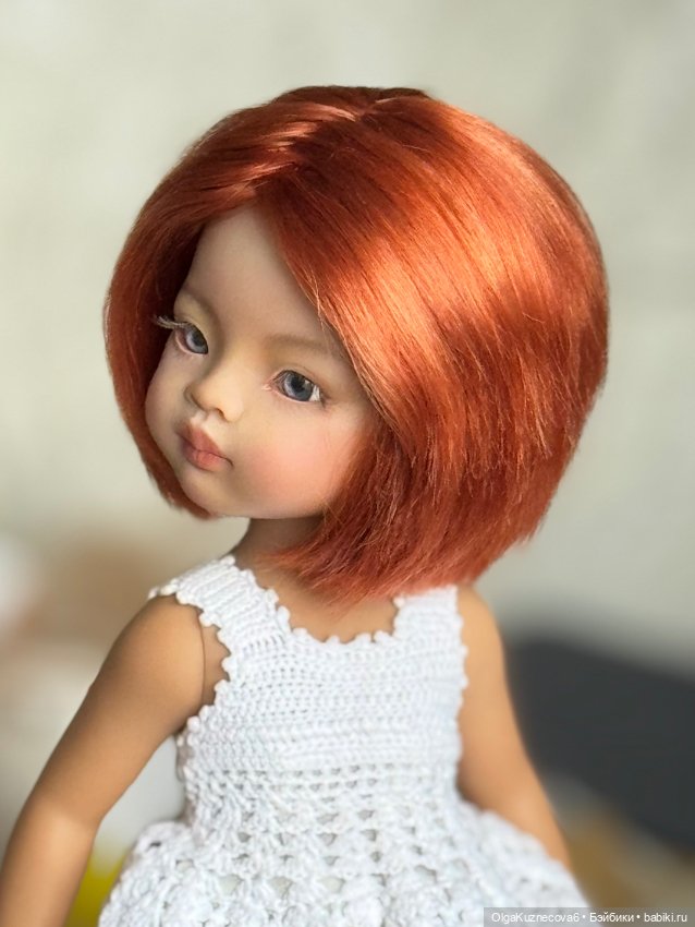 Паричок каре для Паолы — Парики и волосы (мохер) для кукол (фото 6)