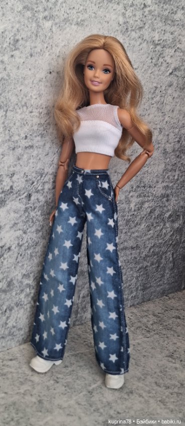 Джинсы на барби — Одежда для кукол (фото 5)