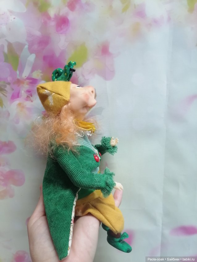 Крейзи мужчина с улиткой — Авторские куклы (фото 4)