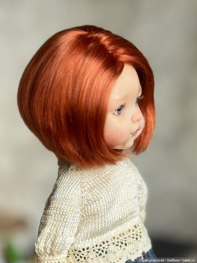 Паричок каре для Паолы — Парики и волосы (мохер) для кукол (фото 3)