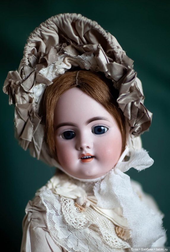 Боннет для антикварной куклы (фото 6)