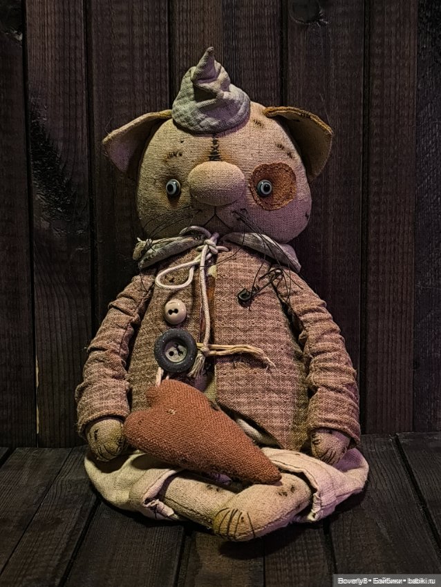 Кот домотканный — Авторские игрушки