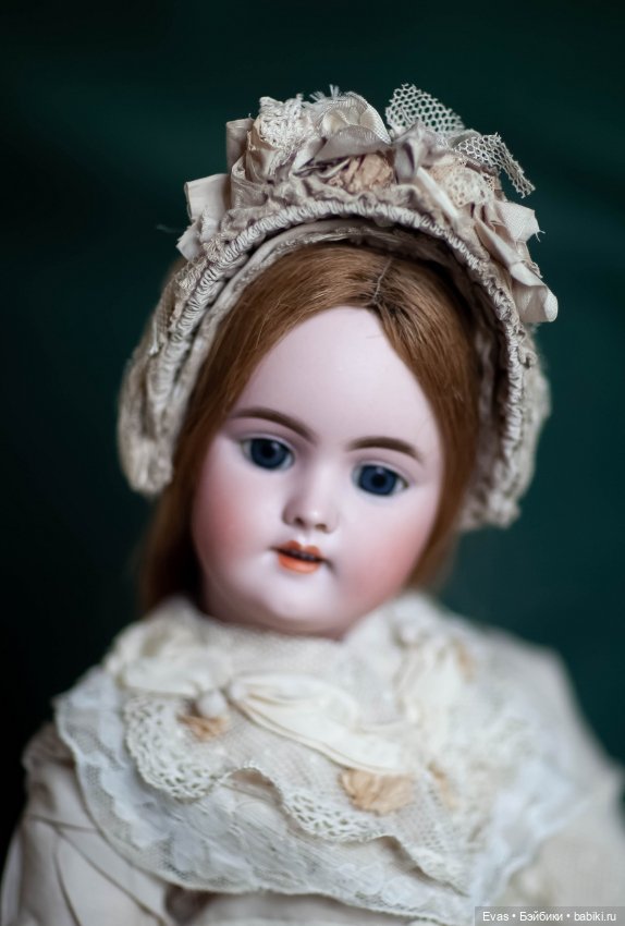 Шляпка для антикварной куклы (фото 5)