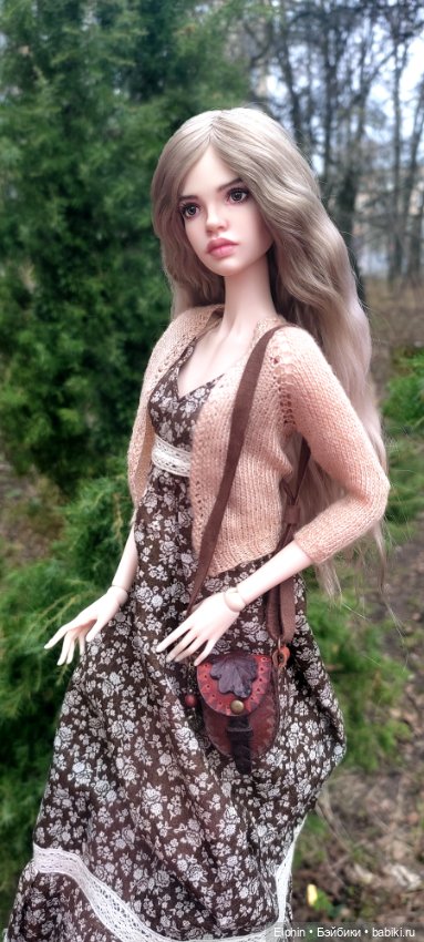 Длинный парик сложного градиентного окрашивания ОГ 11,5-12 см