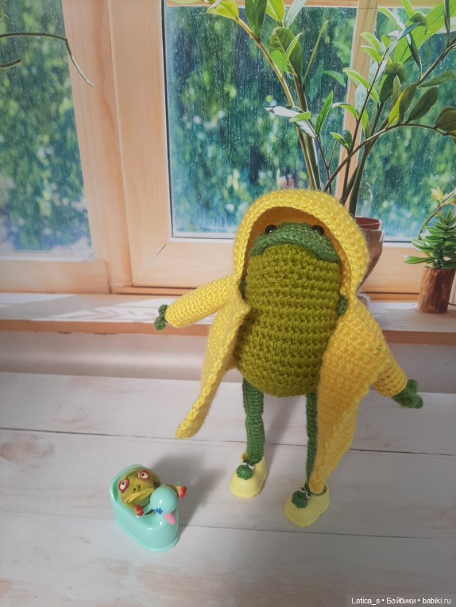 Кролик и лягушонок — Авторские игрушки