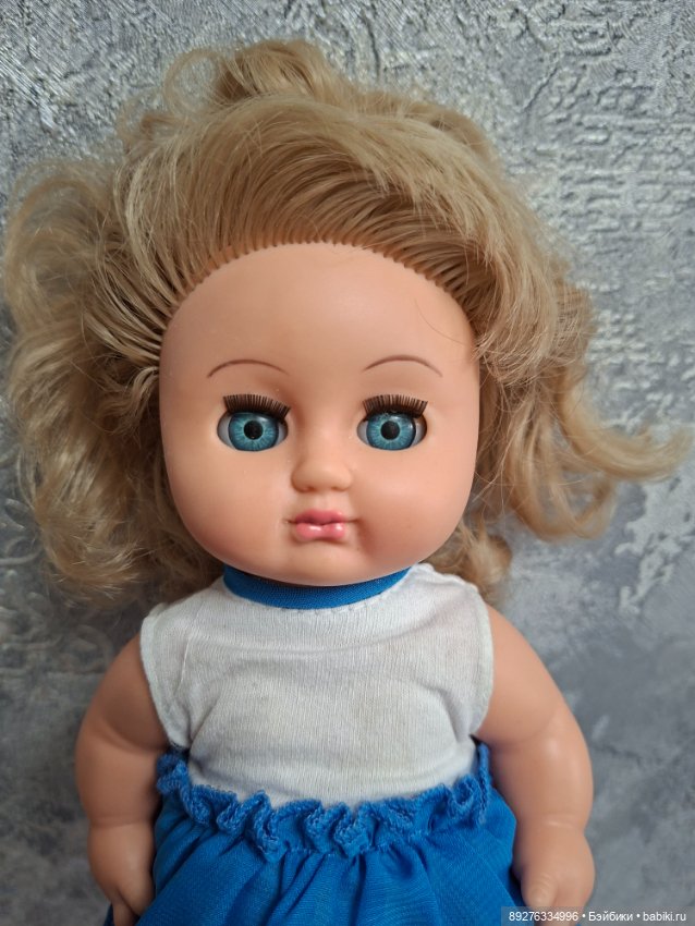 Кукла Любочка Весна — Винтажные куклы и игрушки детства