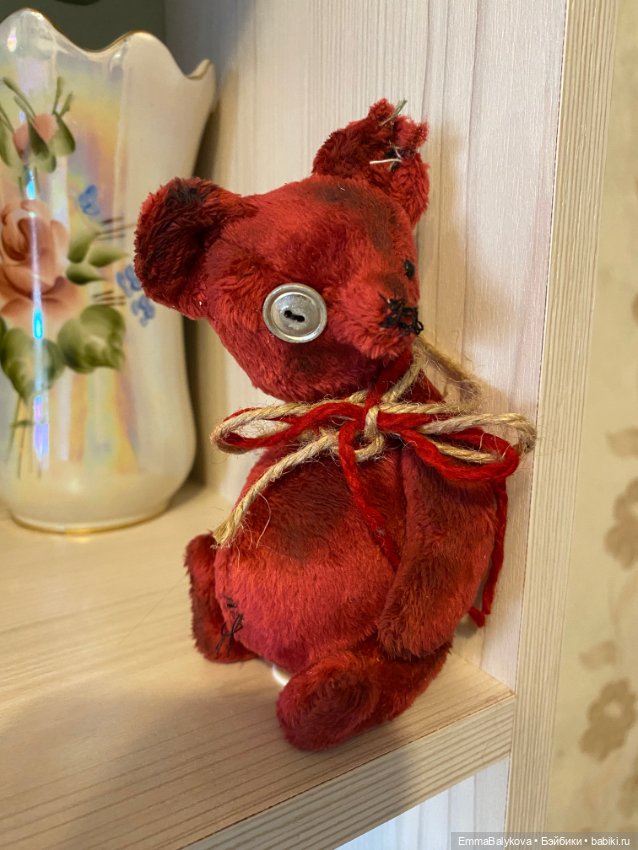 Вишнёвый Мишка♥️ — Авторские игрушки (фото 4)