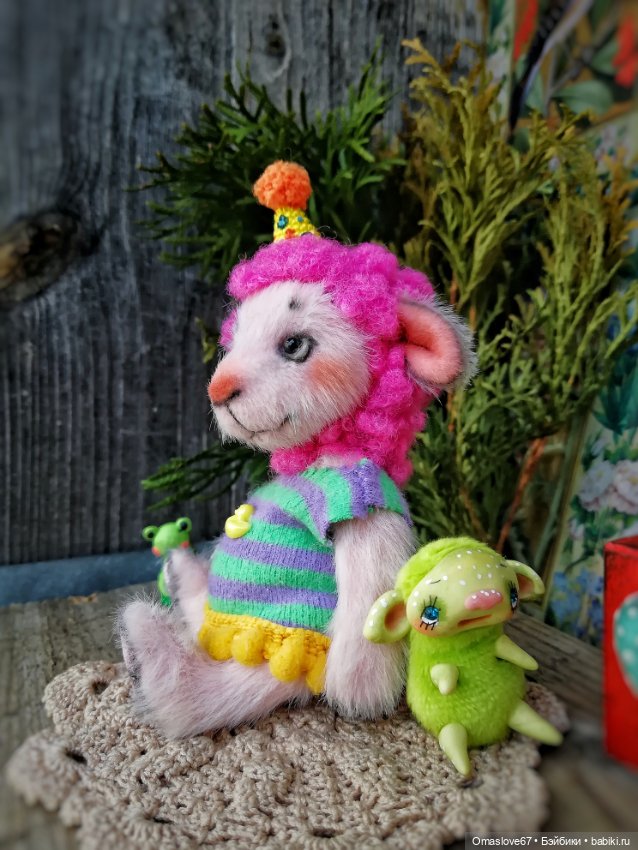 Овечка Ове-ове девочка — Авторские игрушки (фото 8)