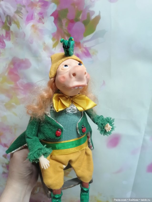 Крейзи мужчина с улиткой — Авторские куклы (фото 2)