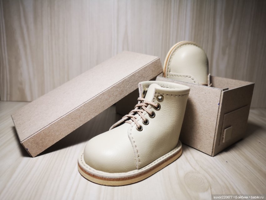 Ботиночки для кукол Готц ростом 50 см (фото 3)