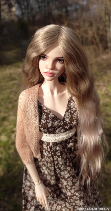 Длинный парик сложного градиентного окрашивания ОГ 11,5-12 см (фото 10)