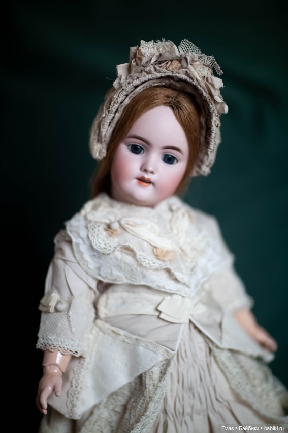 Шляпка для антикварной куклы (фото 6)