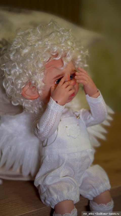 Эльф-ангел Тилли — Авторские куклы (фото 6)