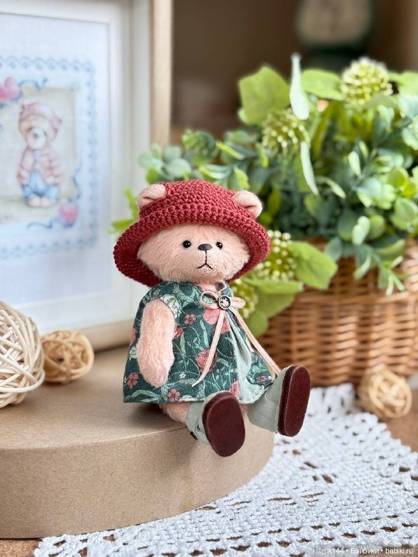 Мишка-малышка Клэр (рост 11 см) (фото 7)