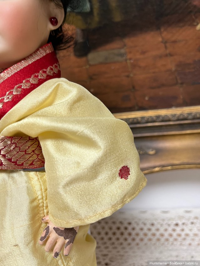 Антикварная азиаточка Simon Halbig 1329 рост 36 см (фото 4)