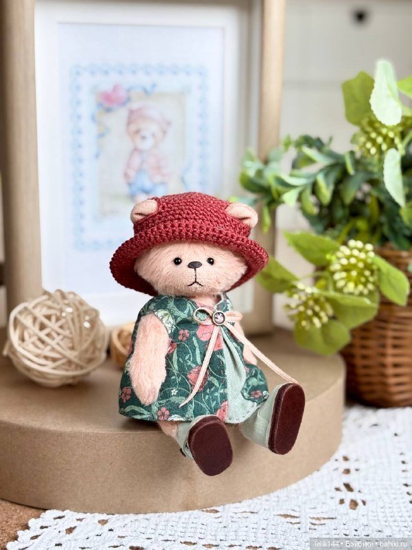 Мишка-малышка Клэр (рост 11 см) (фото 2)