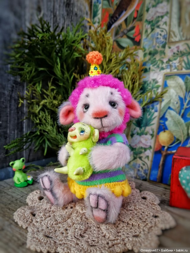 Овечка Ове-ове девочка — Авторские игрушки (фото 3)
